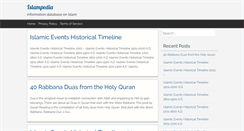 Desktop Screenshot of islampedia.info